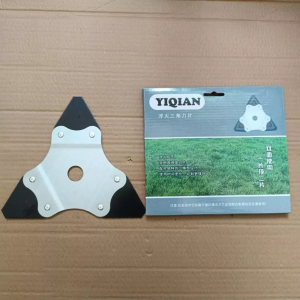 Lưỡi cắt bàn chải có sẵn 3 cạnh phụ kiện máy cắt cỏ bằng thép Carbon kèm hộp đựng lắp mọi địa hình