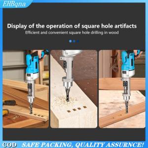 [COD] Square Hole Drill Bit Adapter Drill Bit Fixing Bracket Attachment  Mortiser Bit Power Tool For Hand Electric Drill Machines