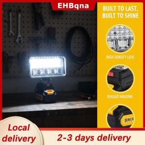 [COD]  HOT SALE Ship within 24 hours Cordless LED Work Light 3 4 Inch Flood Lamp Compatible with  18V Li ion Battery for Night Fishing