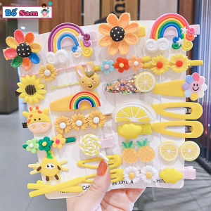 Kẹp tóc cho bé gái 14 chi tiết đẹp dễ thương họa tiết hoạt hình Shop Bố Sam