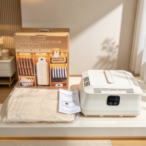 Clothes Dryer Portable Compact Foldable Electric Dryer with 1-7H Timer for Apartment Travel