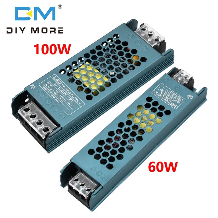diymore 220V To 12V Switching Power Supply LED Power Supply 60W100W LED ...