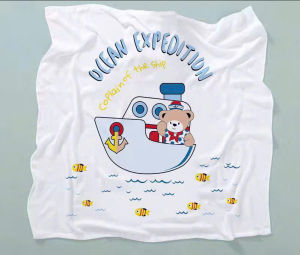 [MAMA] CHĂN MỀN CHO BÉ - CHĂN LỤA SỢI TRE CAO CẤP – SIÊU MỀM MÁT (110x110cm) - CHĂN HÈ CHO