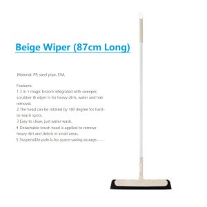 Chahua 180° Rotating Foam Broom | Floor Wiper | Glass Cleaning Wiper | Wall Wiper Light Weight Effortless to Use