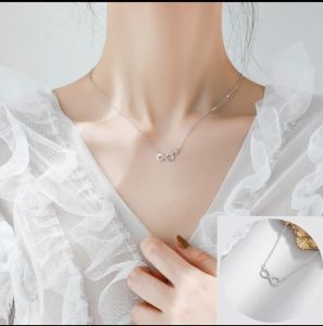 พร้อมส่ง สร้อยคอแฟชั่น สร้อยคอผู้หญิง สร้อยHeartbeat สร้อยstar