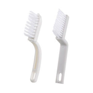 IMall Floor Wall Tile Corner Joint Brush Cleaning Brush Short Handle Bathroom Toilet Kitchen Handy Brush Cleaning Tool
