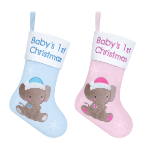 Elephant Christmas Hanging Socks Christmas Stockings Candy Gift Bag Christmas Decorations For Home Office Party