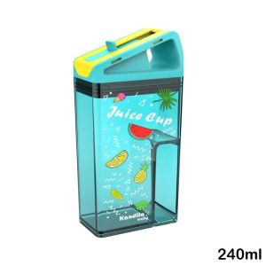 Kandila Juice Cup KDL007 Botol Minum Anak Model Kotak Flat