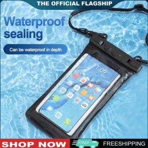 【NEW】 5pcs Waterproof Floating Phone Case with Adjustable Lanyard for Beach and Pool Use