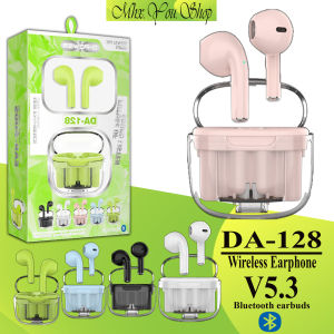 New Arrival DA-128 Wireless Earphone V5.3 TWS Mini Bluetooth Headset 3D Stereo Sound With Sensor Touch