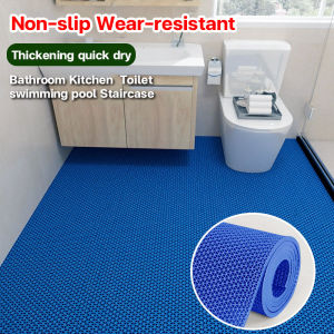 rubber Anti Slip Mat SH Balcony bathroom Kitchen warehouse Large area Prevent falls Multipurpose Non-slip floor matting Waterproof mildew resistant eco-friendly anti-bacterial Wear-resistant Van flooring Hollow Out Mat