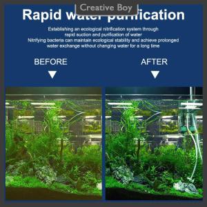 [Creative] 3 In 1 Aquarium Filter Pump Silent Fish Tank Submersible Air Oxygen Aerator Aquarium Air Pump Water Changer Pump Wave Maker