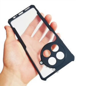 Acrylic vỏ cho Tecno Camon 30S Pro camon30s 30SPRO 30 Pro hàng đầu 4G 5g 2024 rõ ràng vỏ điện thoại Ốp chống sốc ống kính Bộ giảm chấn bảo vệ vỏ ốp lưng