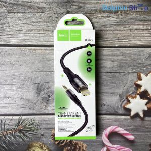 Dây Kết Nối Ra Loa Earldom AUX 40 / Hoco UPA25 Cho iPhone 1 Đầu Lightning Và 1 Đầu 3.5mm