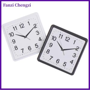 Fanzi ของเล่นตุ๊กตาเรซิน1:12นาฬิกาแขวนผนังขนาดเล็กอุปกรณ์ตกแต่งบ้าน