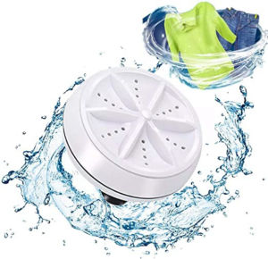 Mesin Cuci Mini Ultrasonic USB Portable Turbine Wash Pencuci Pakaian