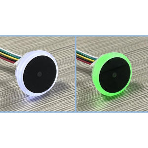 GM861S UART/USB Round Small Ring Indicator Light 1D/QR/2D Bar Code Scanner QR Code Barcode  Scanner Module With White Green LED