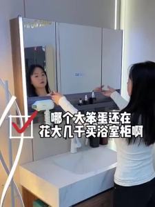 [CozyNest ]HDB Stone Slab Hot-Bend Integrated Basin Vanity Unit Bathroom Sink & Wash Basin Bathroom Cabinet with Side Storage