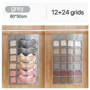 YHOME Underwear Pouch Organizer Gantung Tempat Celana Dalam Bra 2 Sisi Serbaguna Gantungan Pakaian Dalam / Gantungan Pakaian Dalam Bra Celana Dalam Gantung Organizer Underwears 2 sisi  Y279