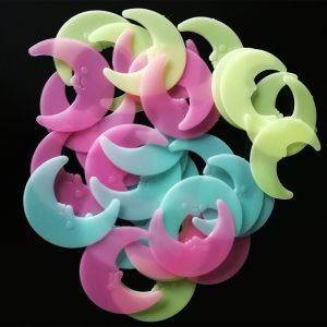 fashion 100 Pcs Room Luminous Star Glow In The Dark With small Moon