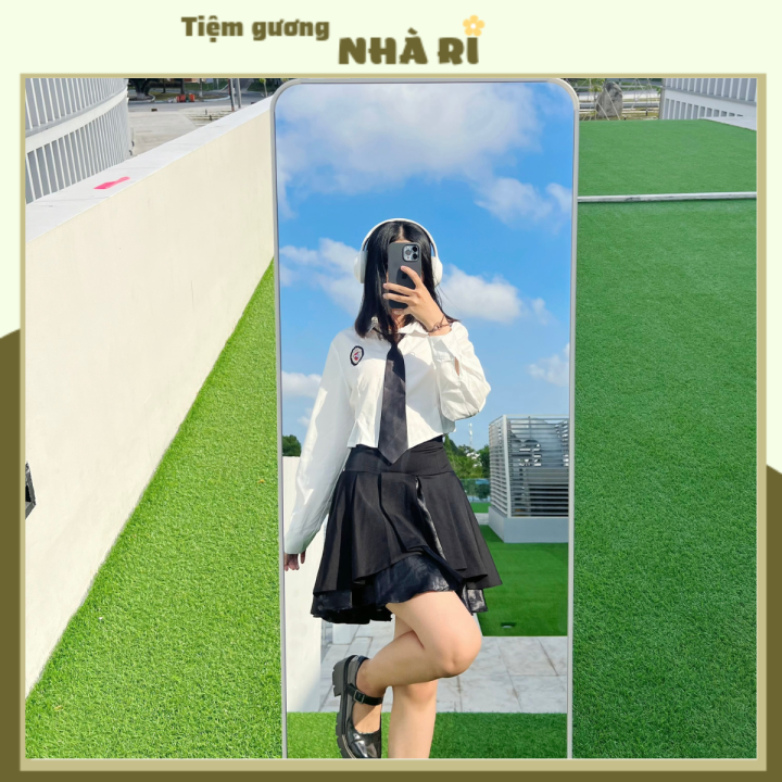 Gương chống vỡ gương soi toàn thân có chân tựa hàng loại I- bảo hành 1 ...
