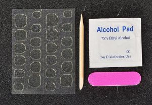 24pcs Beauty Nails Set Fake Nails With Stick Glue High Quality Press On Nail Art Do it Yourself Personalizes Design
