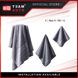TeamAutoCare TAC40353 Water-aborbent and Traceless Car Towel