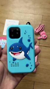 New Childrens Mobile Phone Camera Unicorn and Shark S3 Smartphone Touch Toy HD Photo