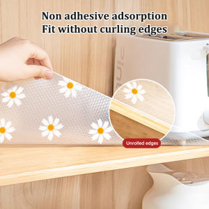 [ezrae Libun] EVA Cabinet Mat Reusable Drawer Liners Non-slip Refrigerator Mat Fridge Waterproof Moisture-proof Drawer Mat