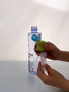 Anti-choke Straw Lid Anti-Spill Water Bottle Cap BPA-Free Flip Top Sippy Adapter for Travel