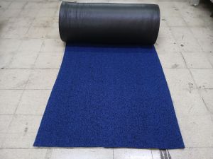 Keset Mie Bihun PVC 50 CM x 12 M Karpet Anti Slip S Mat Kamar Mandi - BLUE BLACK