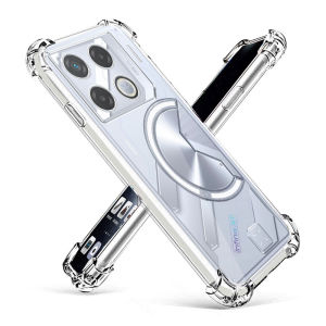 Casing For Infinix GT 20 Pro GT 20Pro 2024 TPU Silicone Shockproof Clear Transparent Soft Phone Case Anti Fall Drop Full Protection Back Cover