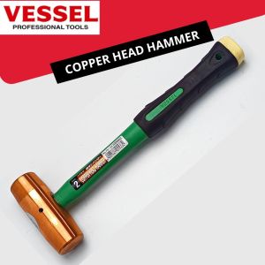 VESSEL Palu Kepala Tembaga Copper Head Hammer No.73 Palu 1 Inch 1.5 Inch 2 Inch