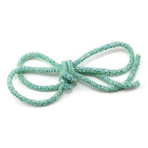 LIUJIR Fashion 1 m/roll Party Decoration Shiny Soft Colorful Glitter Rope Strings Hat Decor Sandal DIY Resin Sequin Rope