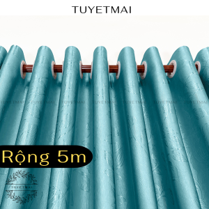 TM15 - Rèm cửa sang trọng trang trí phòng siêu đẹp - Màu xanh Pastel