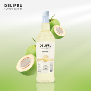 Coconut Syrup Delifru 1 Liter - Sirup Kelapa Premium
