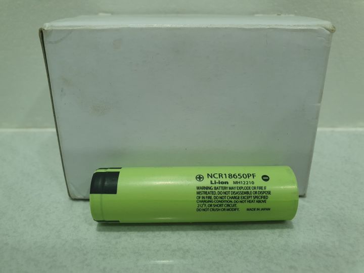 NCR18650PF Li-ion MH12210 battery Made in Japan