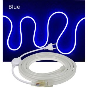 Lampu LED Neon Flex 220V 1M 2M 3M 4M 5M 6M 7M 8M 9M 10M Lampu Hias Kamar Aesthetik Detak Jantung