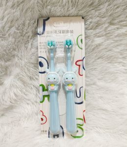 Sikat gigi TWINS PACK(dapat 2 pcs) anak-anak lucu bulu lembut banyak karakter rabbit/kelinci 09