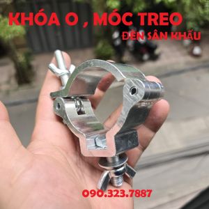 Khóa chữ O Kẹp Móc treo Bộ đèn chiếu sáng sân khấu 48-51mm. Hợp kim nhôm cao cấp.