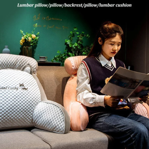 Cool Ice Peas Pillow Ice silk cushion for bed Summer lumbar protection removable and washable cool sensation Ice Doudou