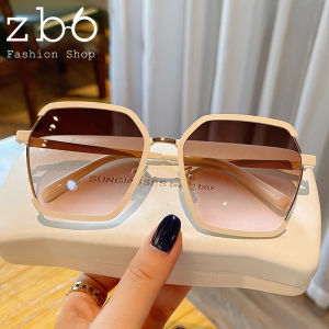 ป้องกันรังสีอัลตราไวโอเลตแฟชั่นเกาหลีแว่นกันแดดใหม่โลหะครึ่งกรอบ Ins แฟชั่นดีไซน์เนอร์ป้องกันรังสียูวีน้ำแว่นตา แว่นกันแดดเกาหลี แว่นตาเกาหลี - Lazada