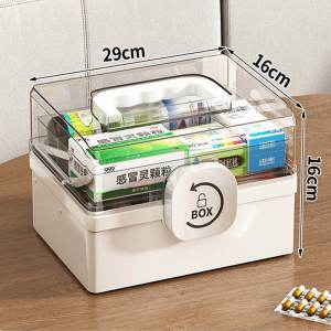 SHAYNE กล่องใส่ยา ตลับใส่ยา กล่องใส่ยาพกพา กล่องยา กล่องใส่ยา ตลับยา เหมาะสำหรับครอบครัว