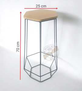 STANDING POT T SEGIENAM / RAK BUNGA BESI MURAH / RAK BUNGA BESI UNIK