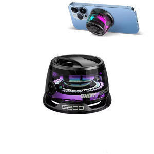 Magnetic Portable Speaker G200 Mini Sound Box Bluetooth 5.3 RGB Lighting Phone Holder True Wireless Speakers