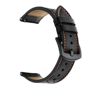 Leather Replacement Bracelet Strap For Samsung Galaxy Watch Ultra 47mm Strap Watch 7 40mm 44mm Strap Watch 6 classic 43mm 47mm watch 6 5 4 40mm 44mm watch 3 41mm 45mm Strap Sports Watchband watch7 smart watch band