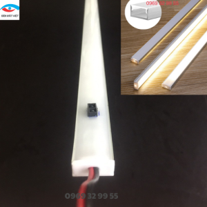 Bộ Đèn LED Tủ Bếp 120cm 18W/m Gồm Nguồn 12V Cảm Biến Thanh led U16*7mm Bảo hành 12 tháng