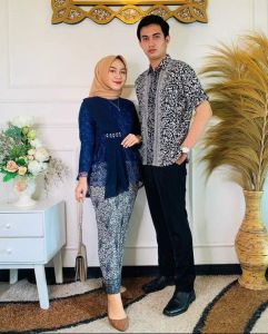 VIRAL COUPLE KEBAYA SEMISUTRA PLISKET PALING DI CARI