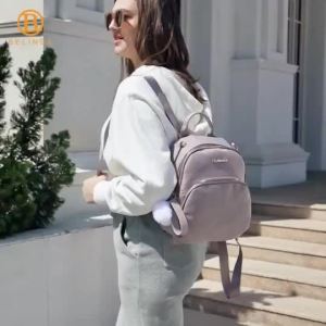 BELINDA Backpack For Women Free Keychain GIrl Korean Fashion School Laptop Travel Bagpack BLD029