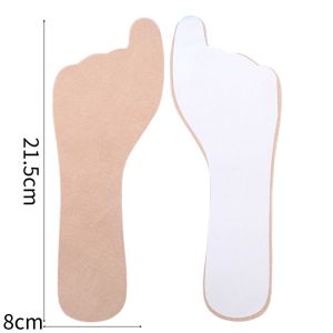 4Pairs Summer Sweat Absorbing Self-adhesive Non Slip Insoles Soft Comfortable Invisible Antibacterial High-heeled Shoe Sandals Shoe Pad Care Accessory